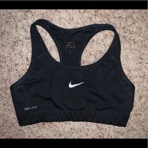 Worn Nike sports bra